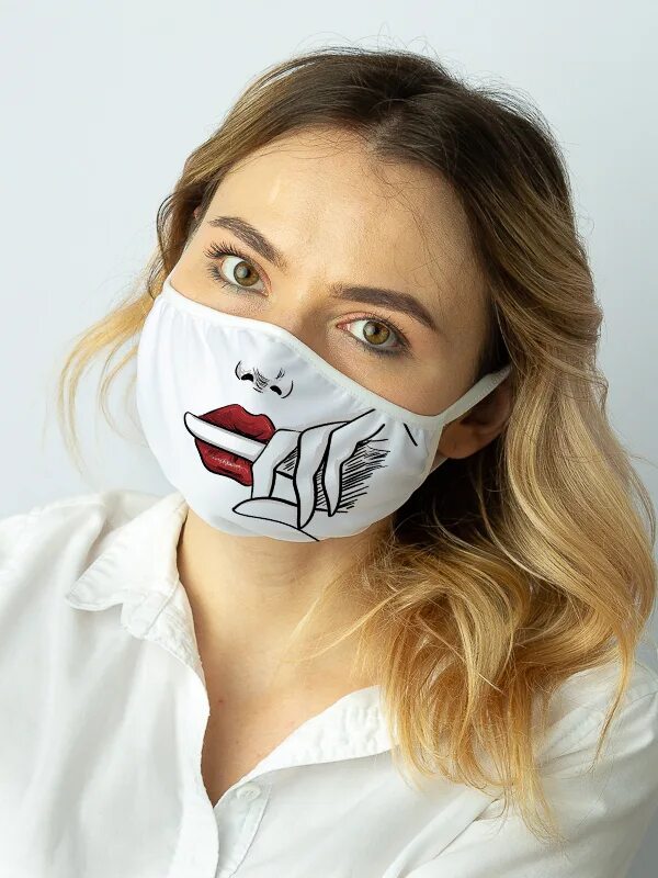 Маска для лица. Маска тканевая с принтом. Креативные маски для лица. Тканевая маска медицинская.