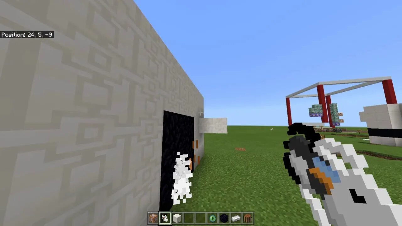 Portal gun mod 1. 5. 16 5. Портальная пушка майнкрафт. Nocubes 1.