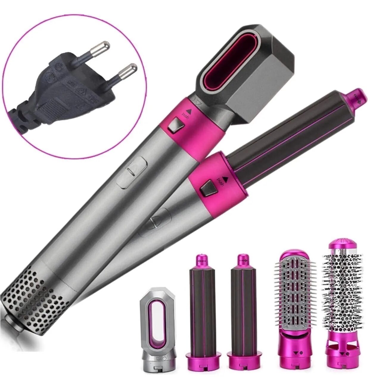 Стайлер 5в1 hot Air Styler. Фен стайлер 5 в 1. Мультистайлер для волос hot Air Styler 5 в 1. Фен hot Air Styler 5 в 1.