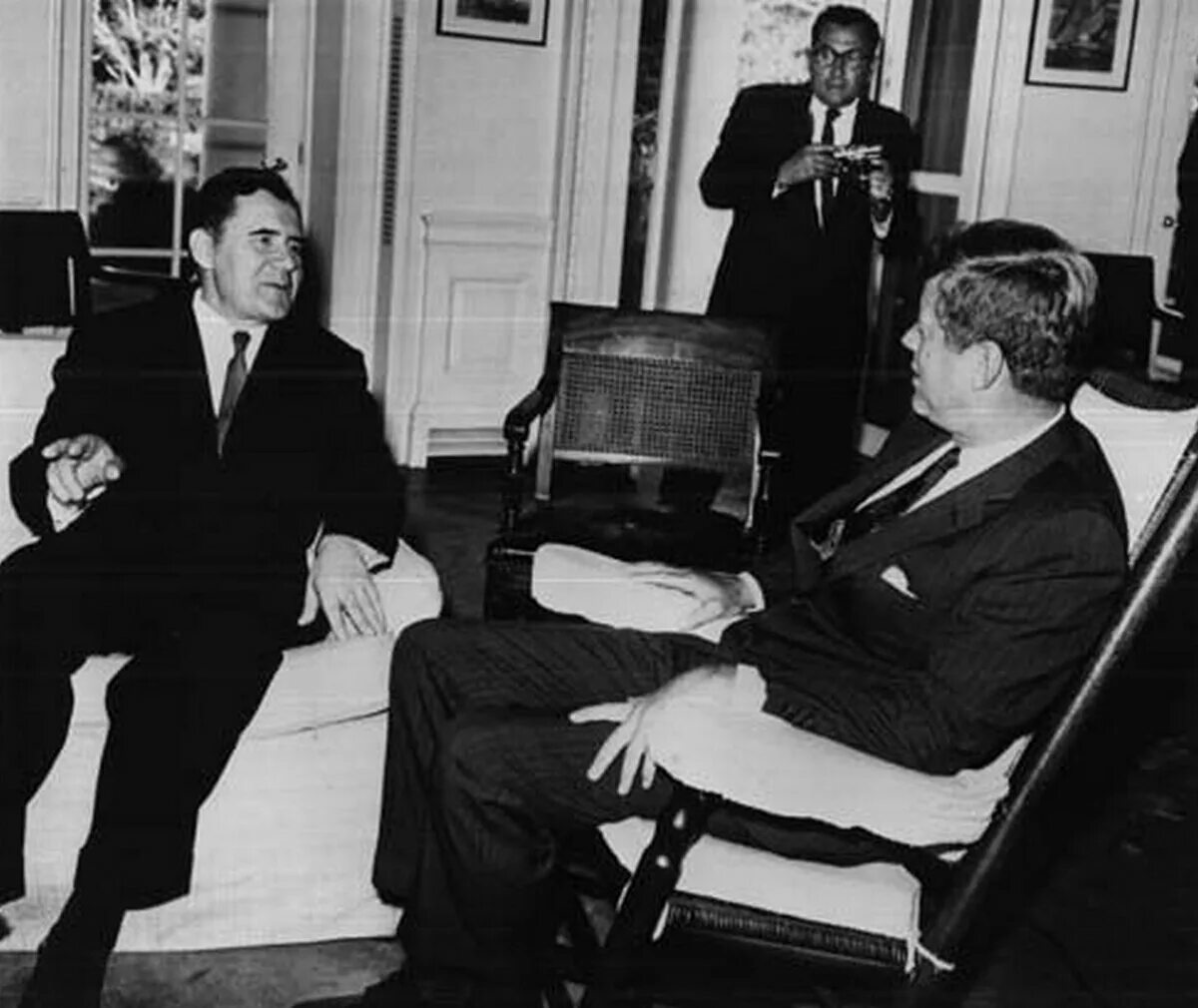 Кеннеди переговоры. Визит Громыко в США 1962. Карибский кризис Громыко. Громыко и Кеннеди.