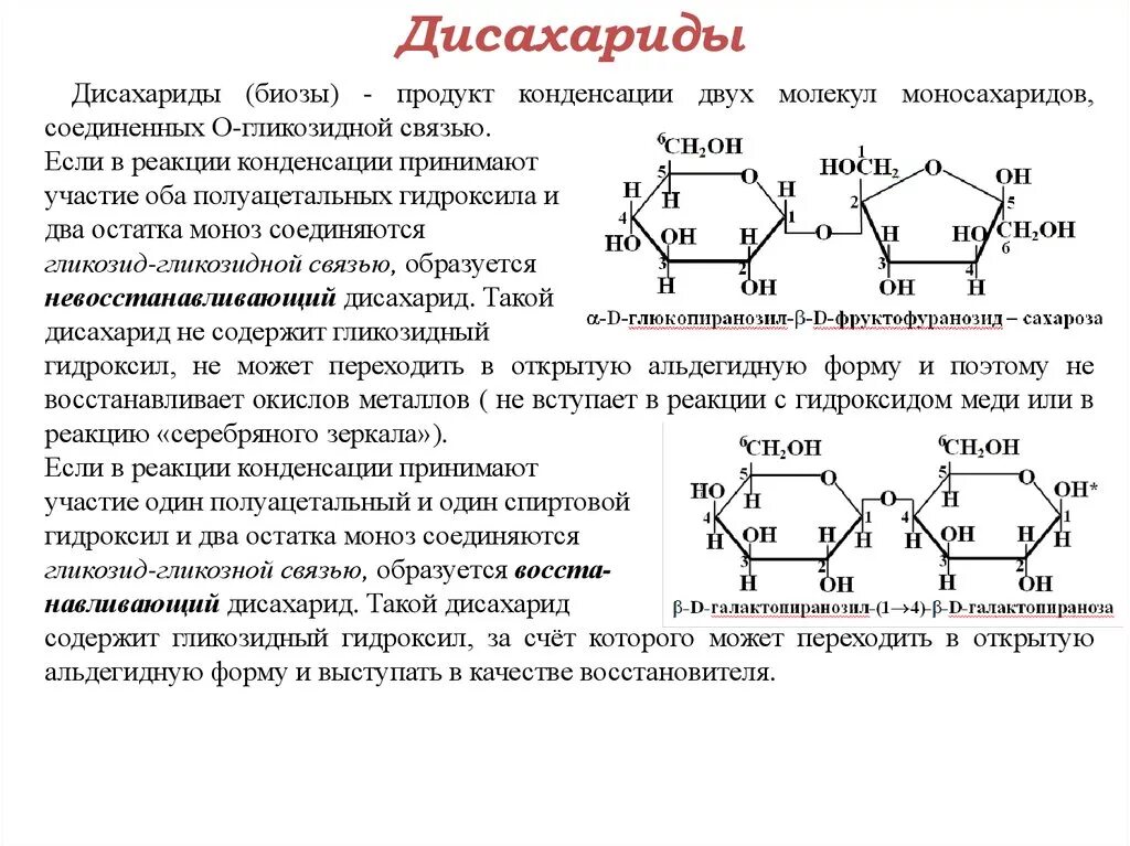 Восстанавливающие дисахариды лактоза. Типы гликозидных связей в моносахаридах. Тип гликозидной связи в дисахариде. Тип гликозидной связи между остатками моносахаридов. К дисахаридам относятся фруктоза