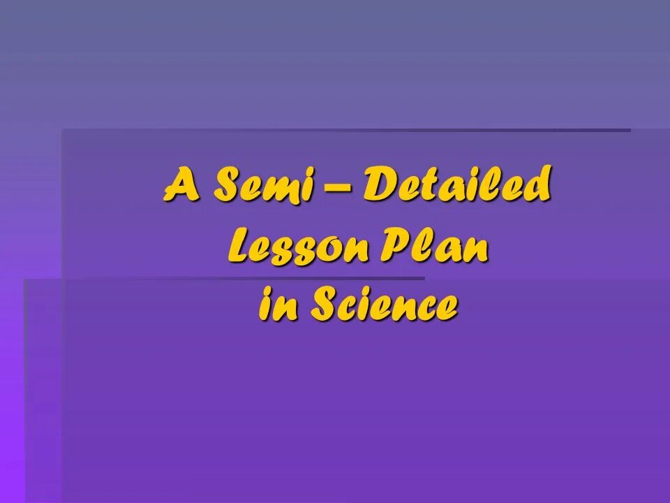 Lesson detail. Lesson detail