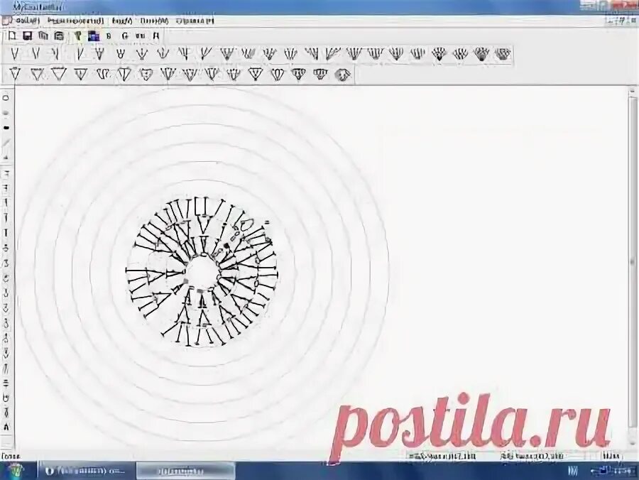Program to download to help create crochet patterns Crochet patrones, Conceptos