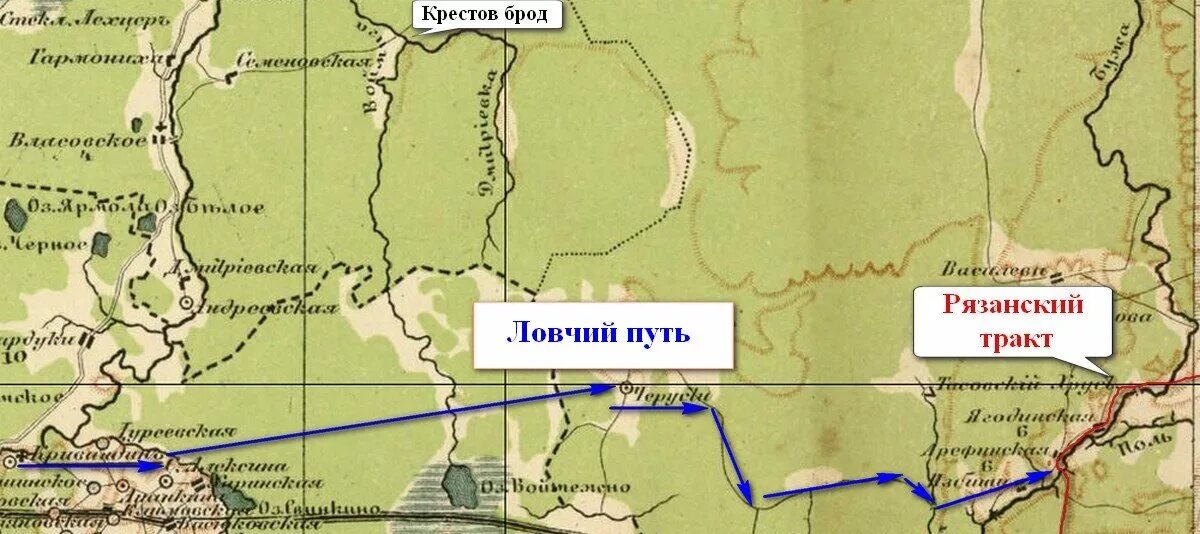 Крестов брод. Крестов брод