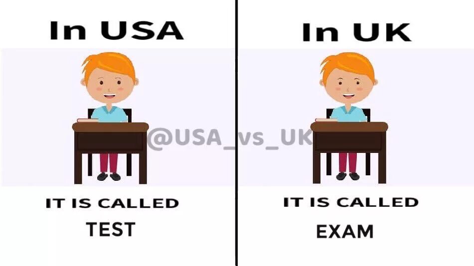 Test Exam разница. Разница между Test и Exam. Разница между Test and Exam в английском. Тест USA. I my test now