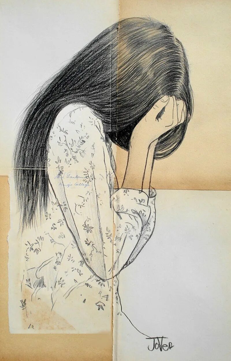 Грустная девочка рисунок. Грустные рисунки. грустная девушка рисунок. рисунки карандашом грустные. плачущая девушка рисунок.