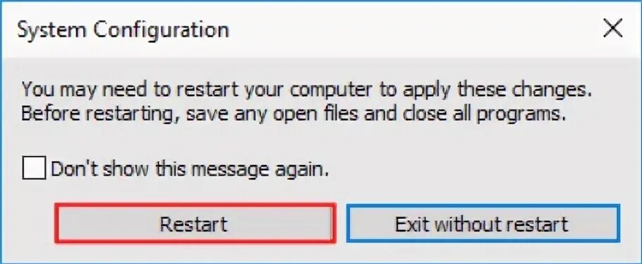 Your system requires