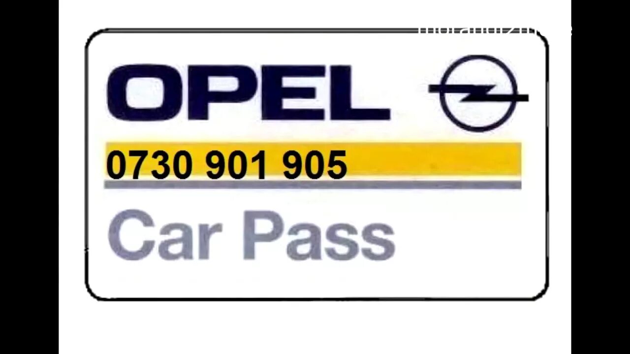 CARPASS Опель. CARPASS Opel по VIN. CARPASS Opel Astra h. Карточка CARPASS Opel.