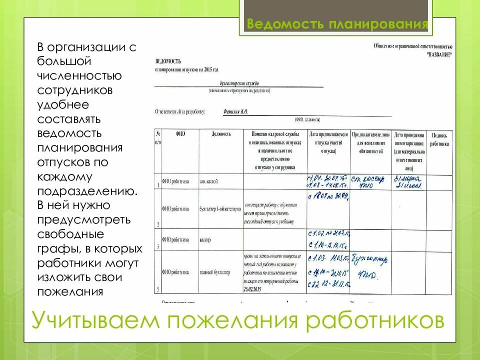 Как планировать отпуск. Ведомость планирования отпусков. график отпусков. график отпусков сотрудников. пример графика отпусков.