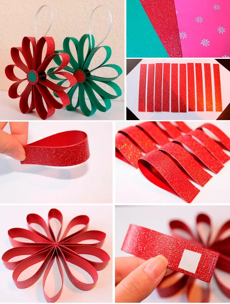 Новогодние поделки для детей. Поделки из цветной бумаги на новый год. Елка из бумаги. Как сделать красивую новогоднюю поделку из бумаги. Ёлка своими руками поделка в школу из бумаги.