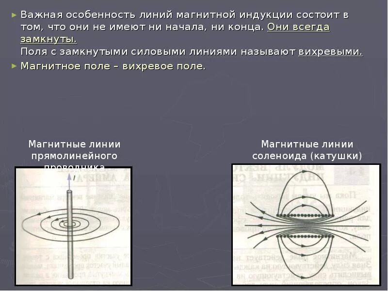 Магнитное поле всегда. Линии индукции магнитного поля всегда. особенности линий магнитной индукции. особенности магнитных линий. основная особенность линий магнитной индукции.