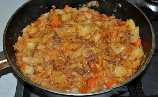 Рецепт бигуса с мясом и картошкой