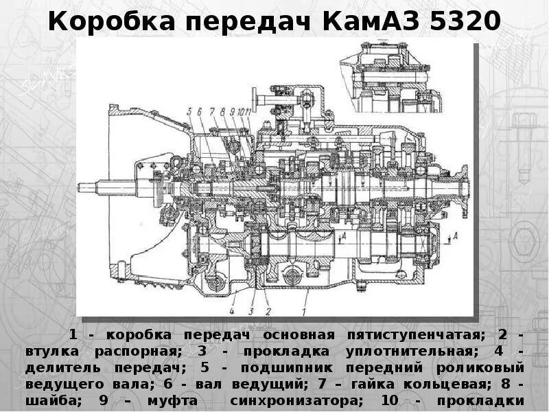 Камаз коробка устройство. Коробка передач КАМАЗ 5320 С делителем схема. Коробка передач КАМАЗ 5320 схема. Схема коробки передач автомобиля КАМАЗ 5320. Схема КПП КАМАЗ 5320 С делителем.