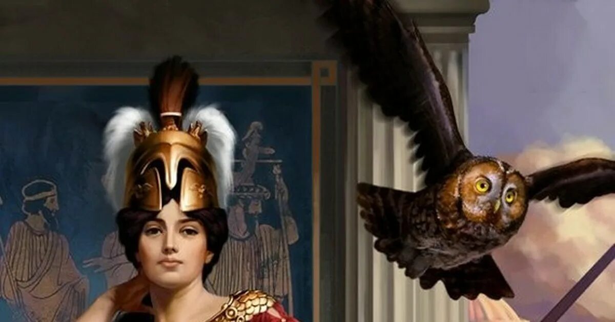 Сова минервы. Афина паллада с совой. богиня афина и сова. сова минерва. сова миневры.