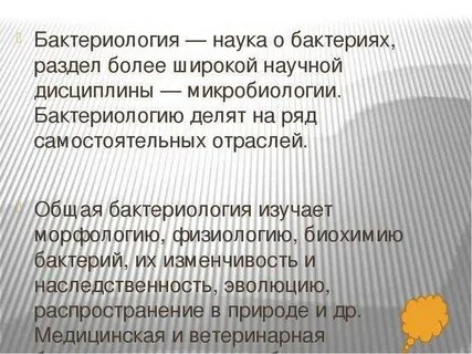 Какая наука изучает микроорганизмы