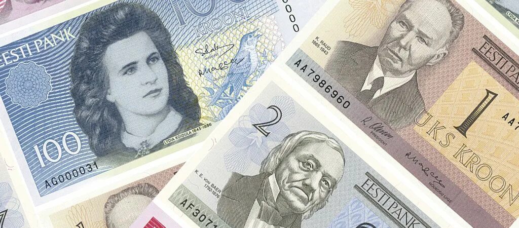 Эстония 5 крон, 1994 год. 100 эстонских крон. Купюра эстонская крона. Купюры эстонии. Эстонские рубли.