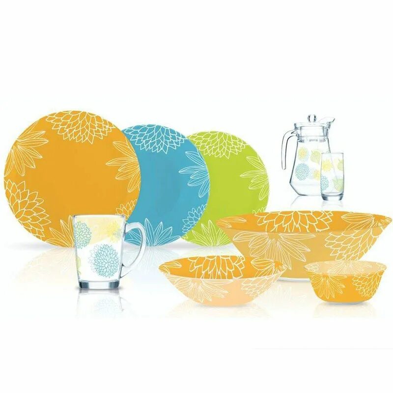 Столовый сервиз luminarc 46. Столовый сервиз люминарк 46 предметов. luminarc gardenia. столовый сервиз simply gardenia 46пр. 6перс.. столовый сервиз 46 предметов luminarc simply gardenia.