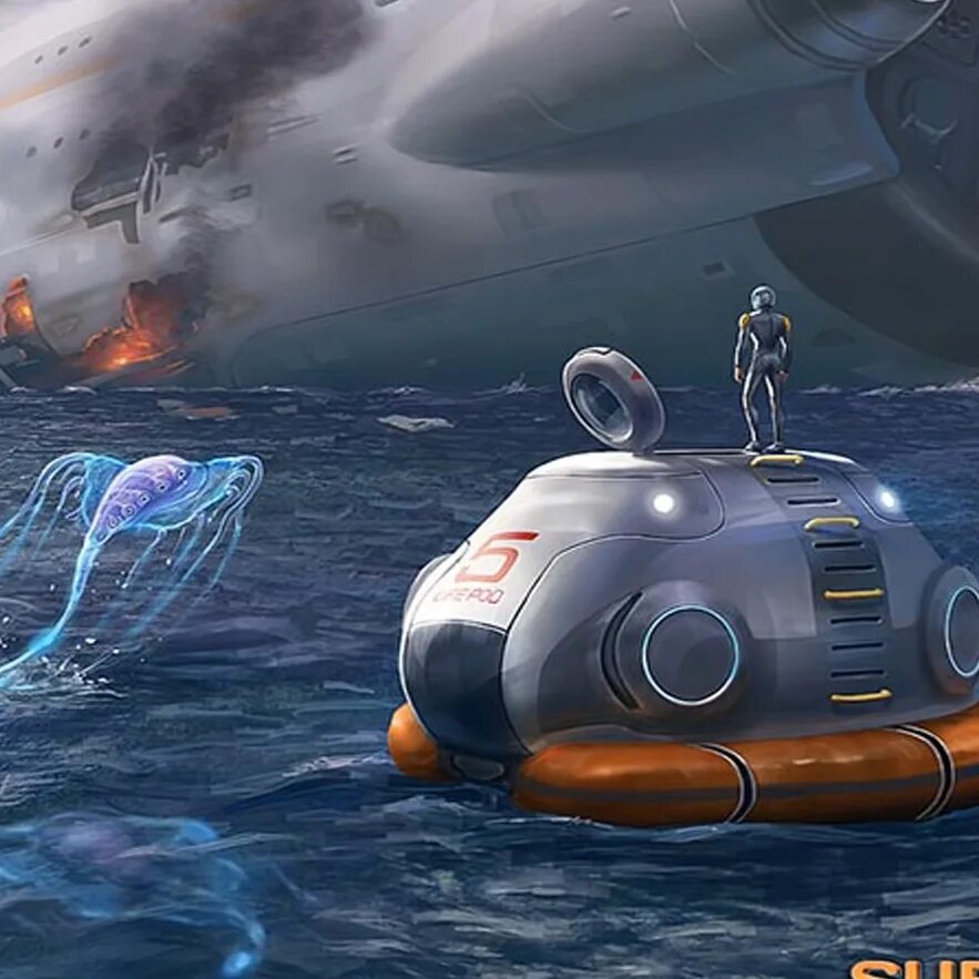 Сабнавтика зона крушения. Субмарина циклоп subnautica. Subnautica ship. Subnautica 1. Космический корабль меркурий 2 сабнатика.