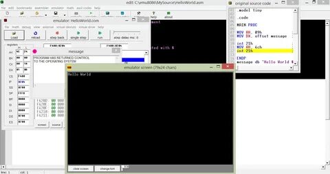 Программа hello world