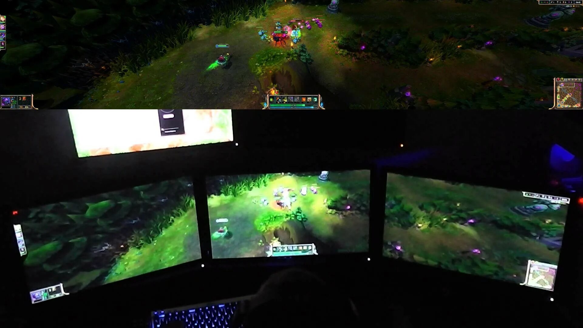 Launch game screen. Dota 2 на мониторе. Dota 2 на 2 мониторах. League of Legends монитор. Дота 2 на два монитора.