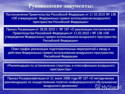 Правила на федеральной территории