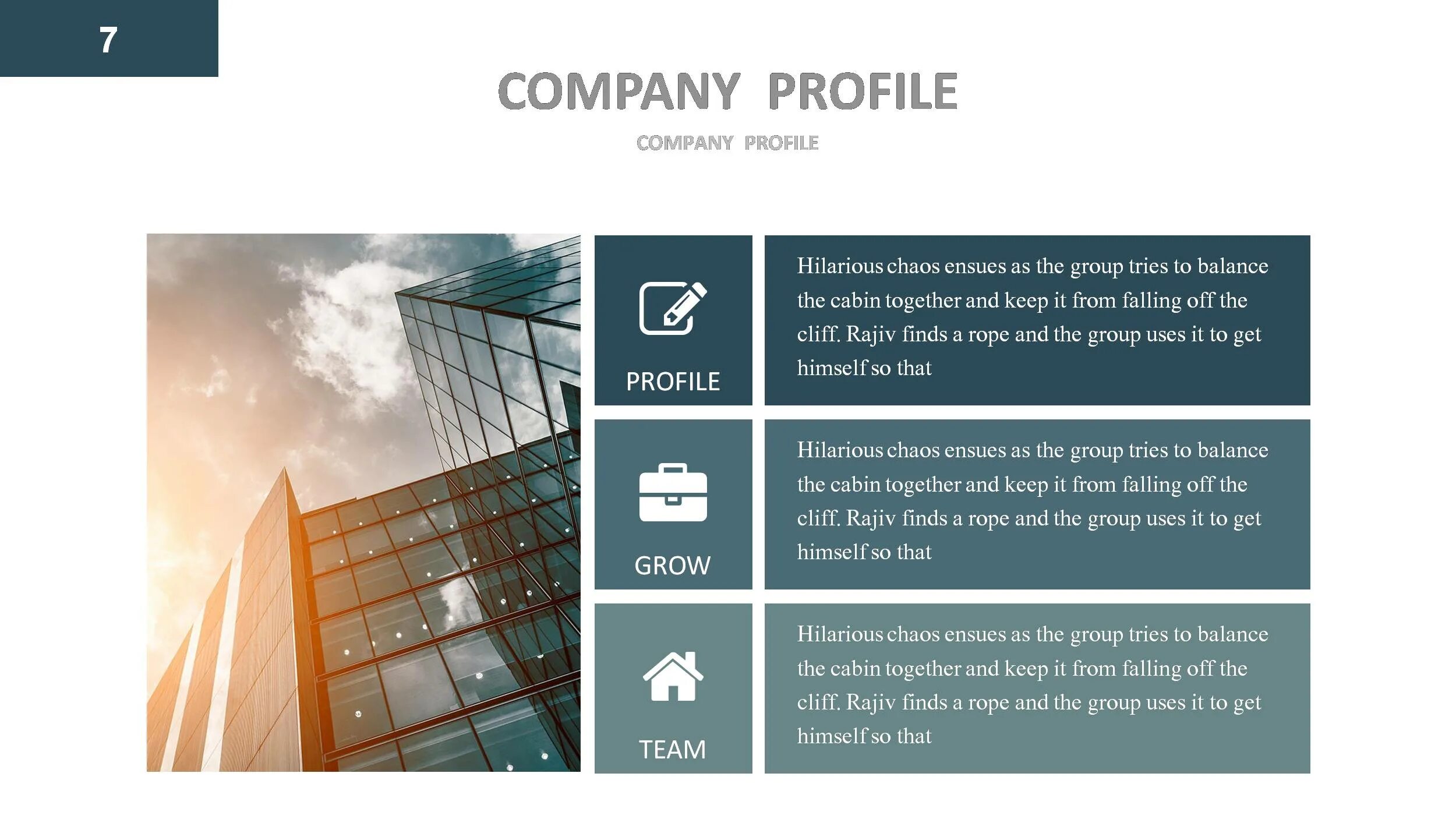 Презентация компании в POWERPOINT. Профайл компании. Building Company Template. Company profile example. Company's profile