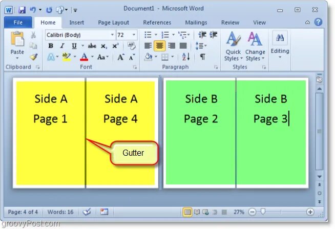 Word 32 bit. Word 2010. How create book in Microsoft Office. Alignment Page. What Pages do i need to output to Print in booklet view? Exe file.