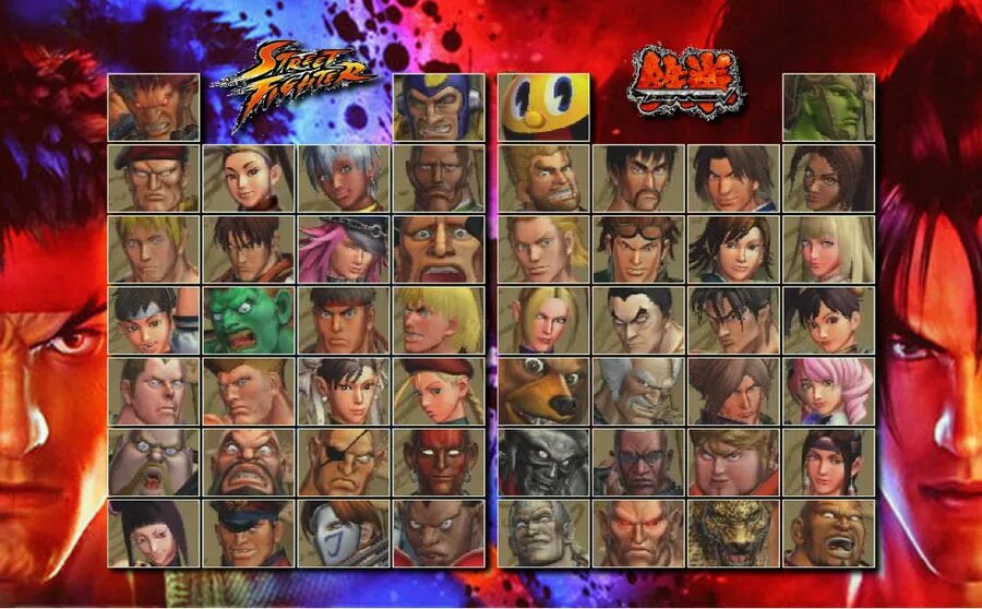 Street fighter x tekken ps3. Стрит файтер ростер. street fighter ростер. ростер стрит файтер 1.