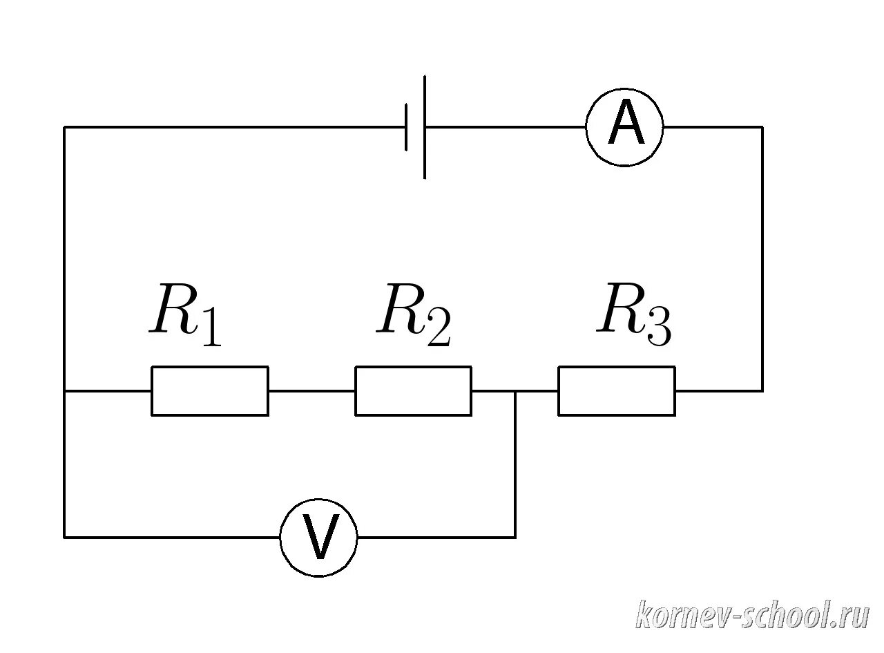Амперметр подключен к трем резисторам. Параллельное соединение r1 r2 r3. Последовательное соединение r1 r2 r3. Электрическая цепь r1 r2 амперметр. R1+r2 последовательное соединение.