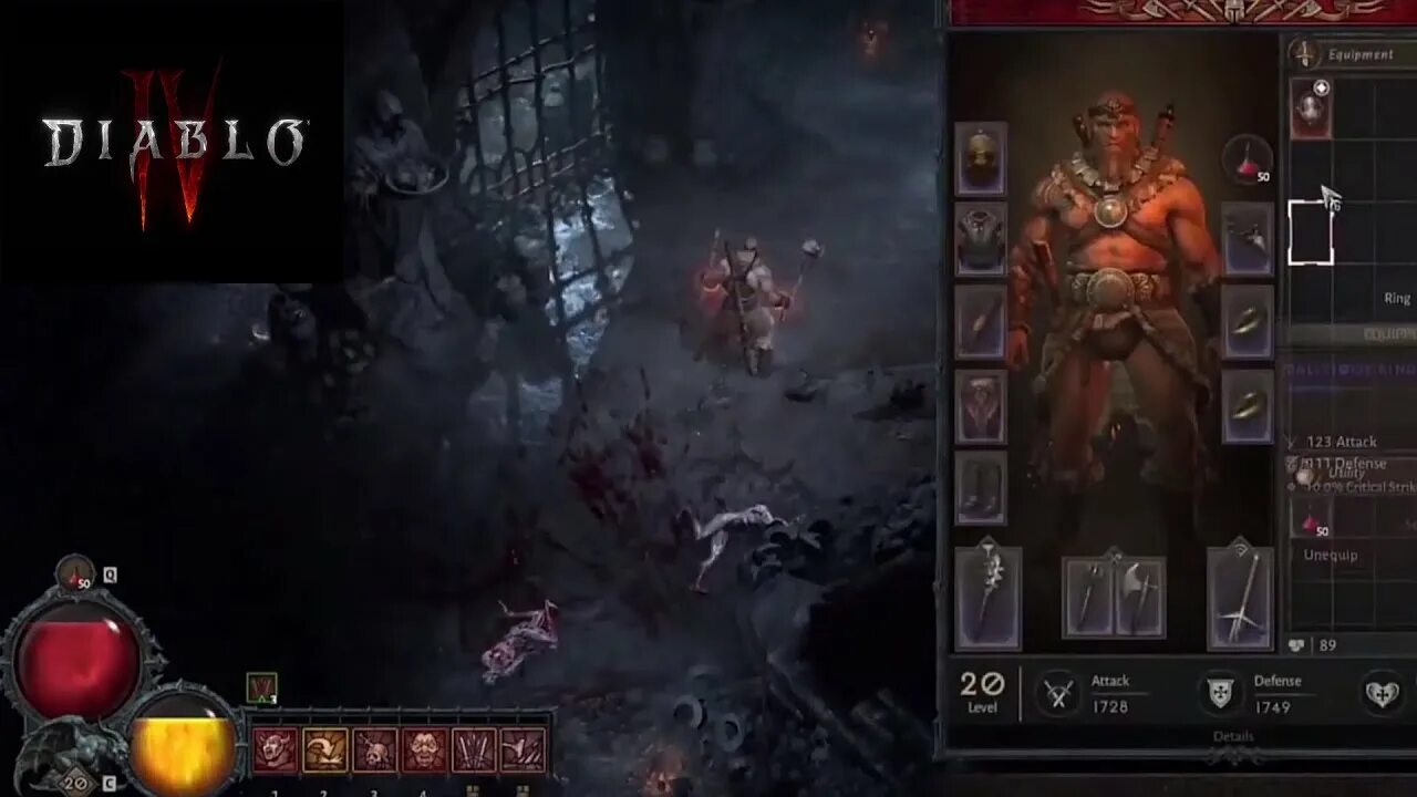 Diablo 4 Gameplay. Дьябло 4 инвентарь. Diablo 4 Ultimate Edition. Панель Diablo 4.