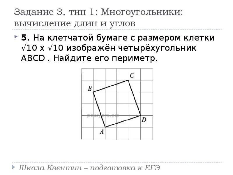 Периметр изображенного четырехугольника. Периметр четырехугольника на клетчатой бумаге. Многоугольник на клетчатой бумаге. Четырехугольник на клетчатой бумаге. Площадь четырехугольника ЕГЭ.