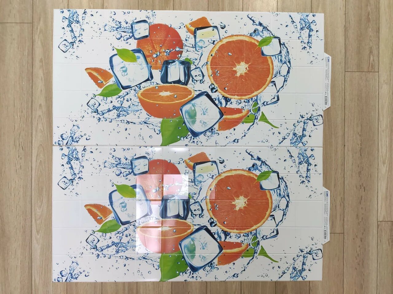 панели декоративные для стен оранжевые. стеновые панели с фруктами. кухонный фартук апельсины и лед. панели апельсины. панель пвх плитка вино 485х960.