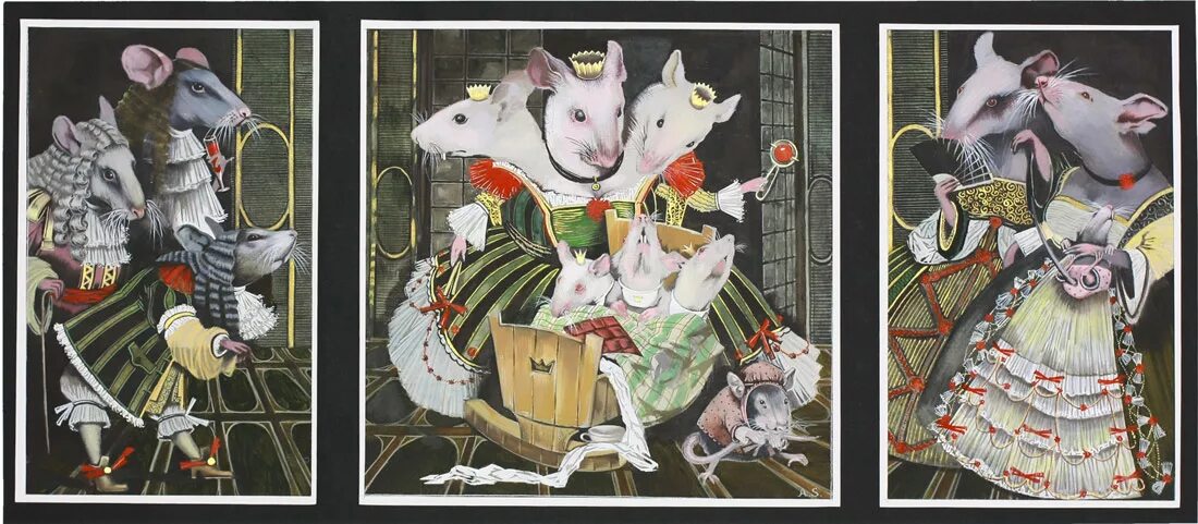 Мышиный король. Мышь король мышиный король. Автор сказки щелкунчик и мышиный король. Сколько голов у мышиного короля в щелкунчике. Щелкунчик трехглавый мышиный король.