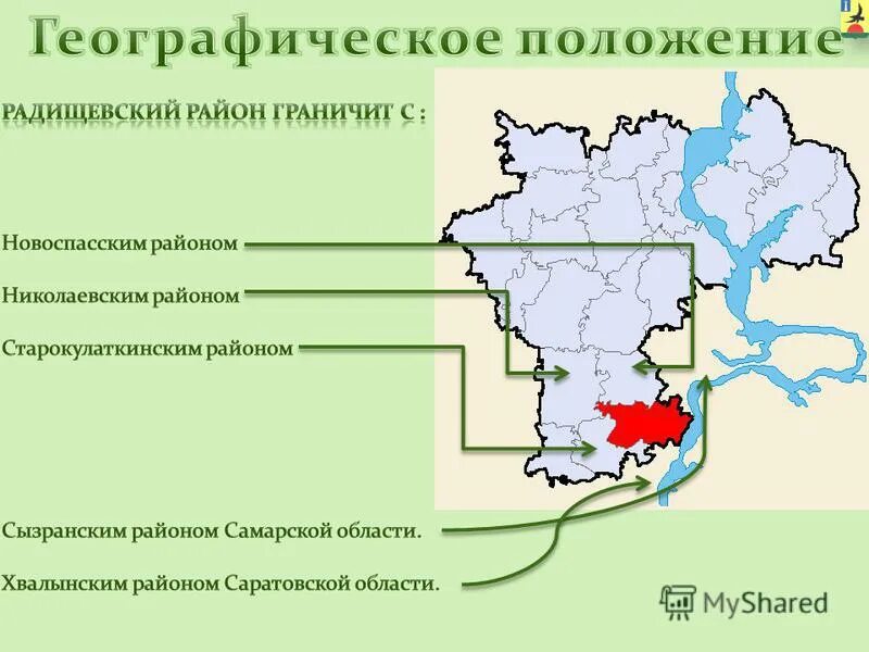 Географическое расположение Самарской области. Географическое положение Самары. Географическое положение Ульяновской области. Карта Радищевского района Ульяновской области.