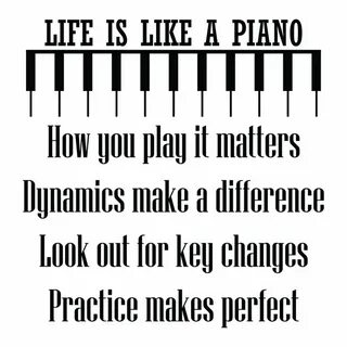 Like a piano