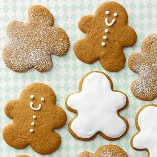 Gingerbread Men Cookies.