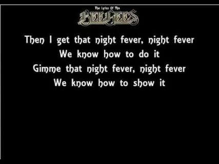 Fever текст