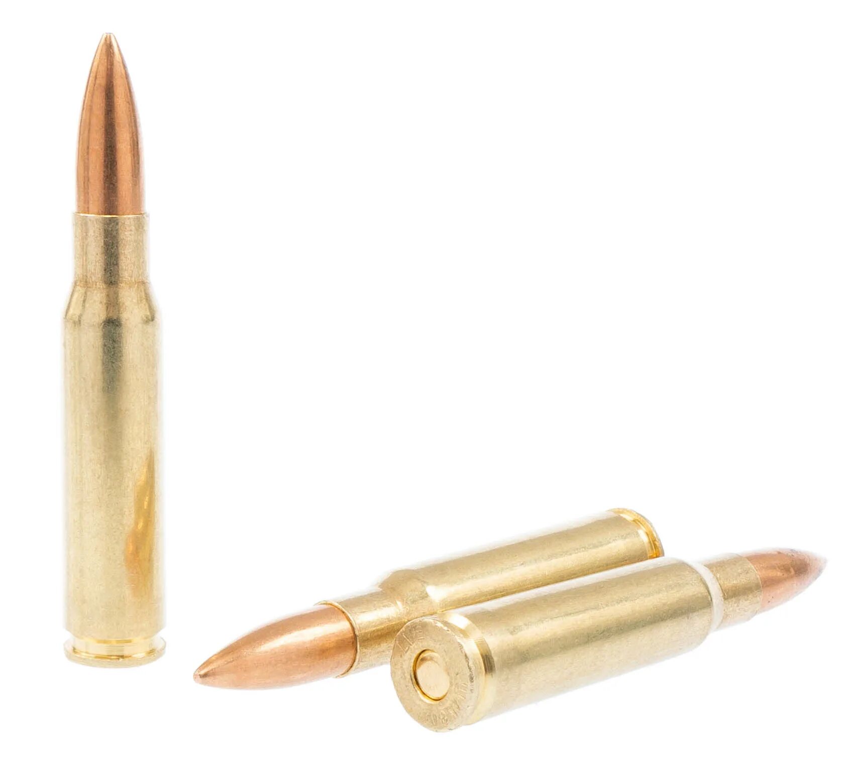 7,62х51 (боксер) об. Латунная оболочка пули. 308 fmj. Бпз патроны 308 пули. 180 grn.