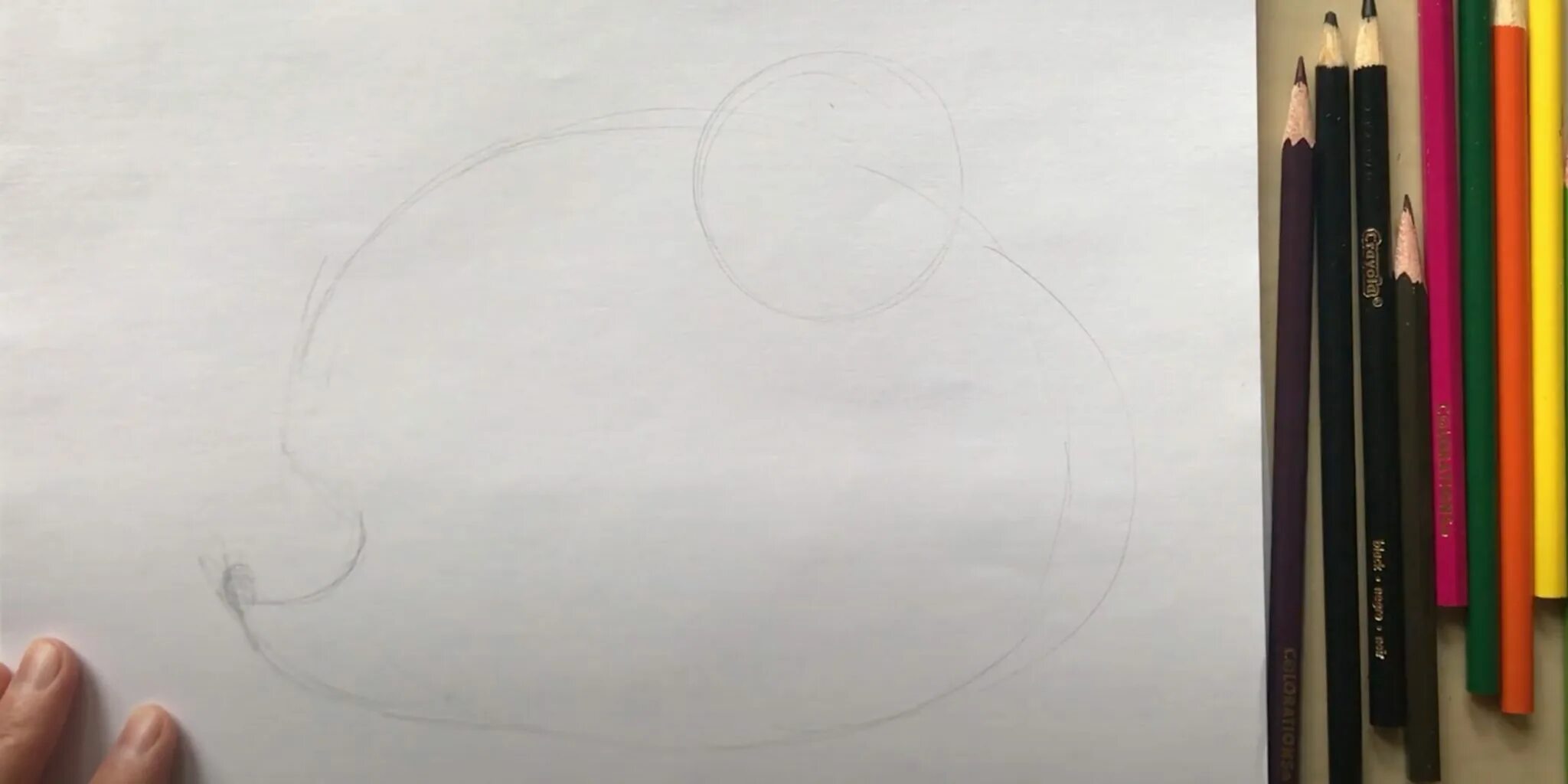 Магический карандаш. How to draw Magic Pencil.