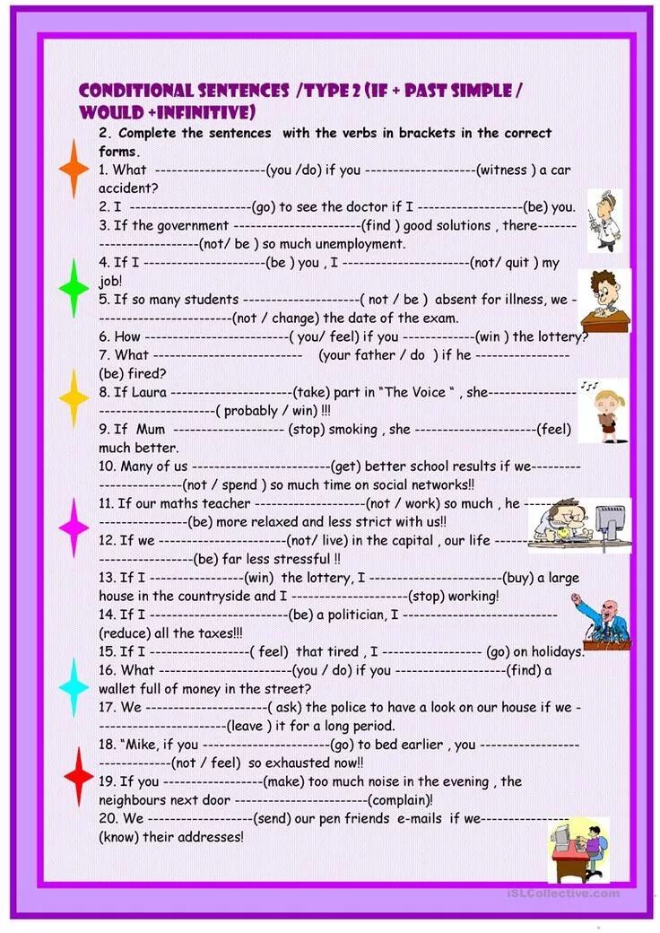 Conditionals 0 exercises pdf. Second conditional упражнения. conditionals в английском exercises. first and second conditional упражнения. conditional 1 упражнения.