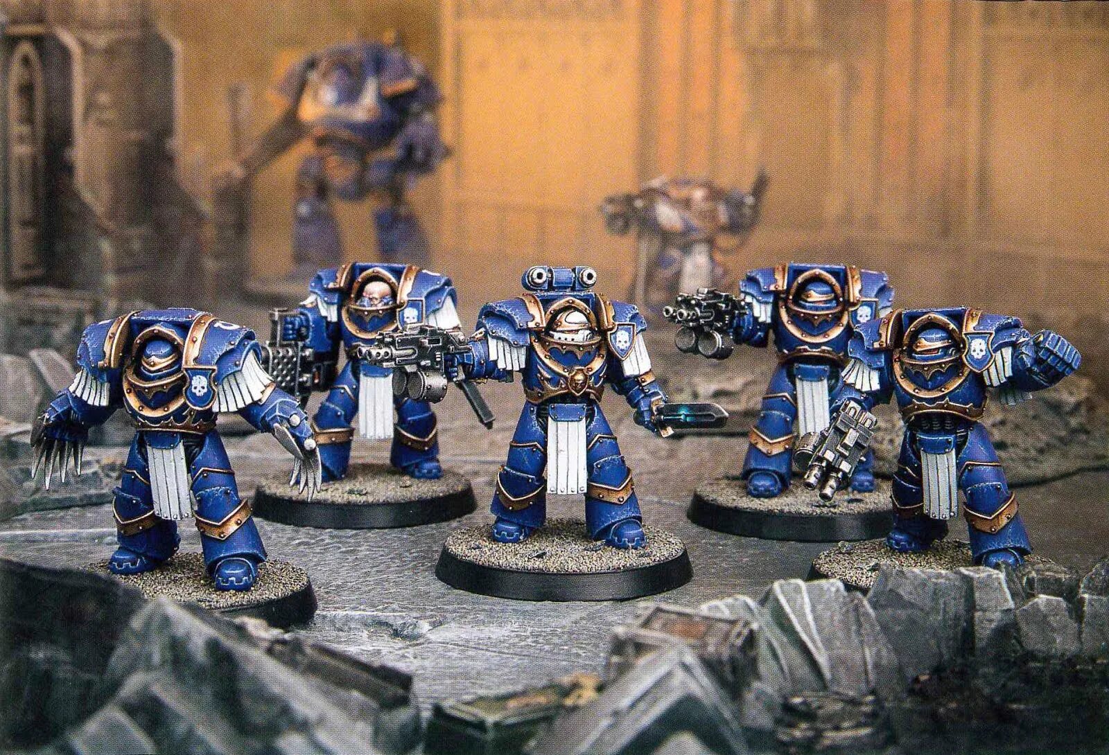 Terminator squad. Cataphractii Terminators. Cataphractii Terminators Miniatures. Warhammer Cataphractii Terminators Miniatures. Catafractarii Terminators.