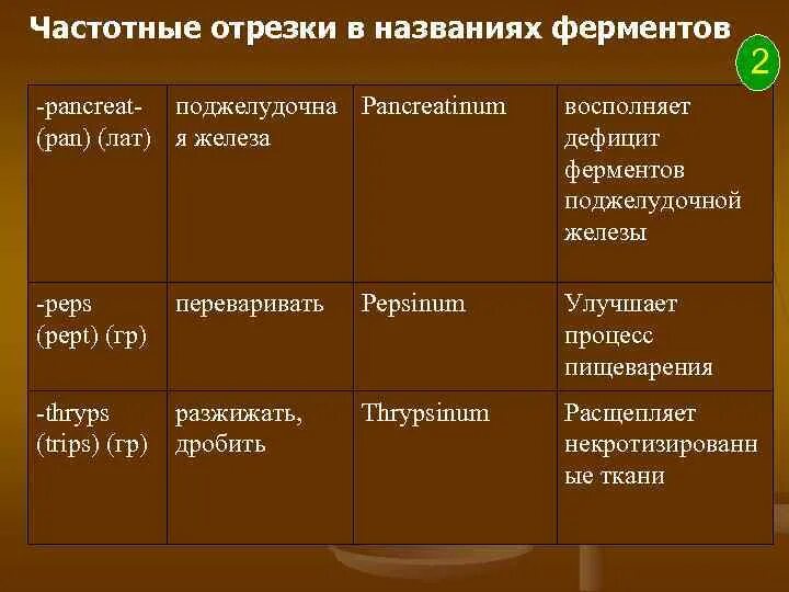 Частотные отрезки в названиях лекарственных. Частотный отрезок фермент. частотные отрезки. ферменты частотные отрезки. phen частотный отрезок.