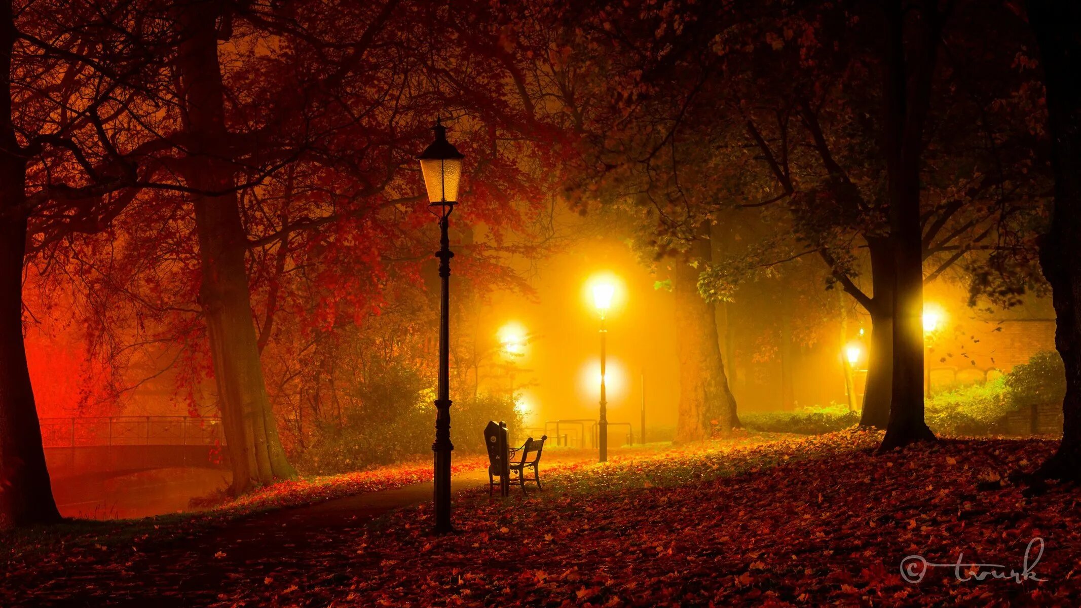 Осенний вечер. Осенняя ночь. Осень ночь. Осень вечер парк. Однажды осенним вечером