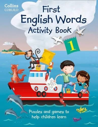 Activity book 1. Collins explore English 1. Colin first.