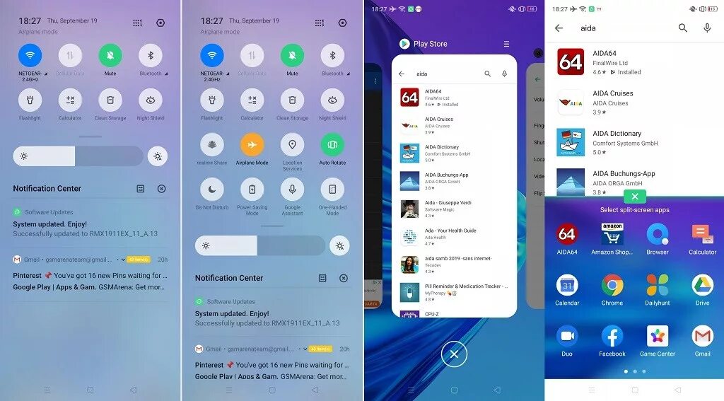 Оболочка Realme UI. Color os шторка. Интерфейс шторок телефона. РЕАЛМИ панель управления.