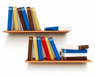 Лежащая книга на полке прочитана
