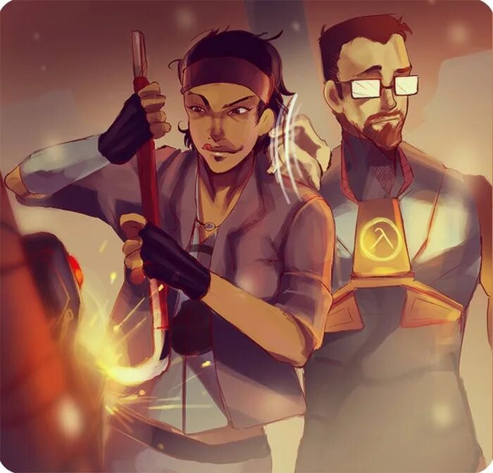 Half life art