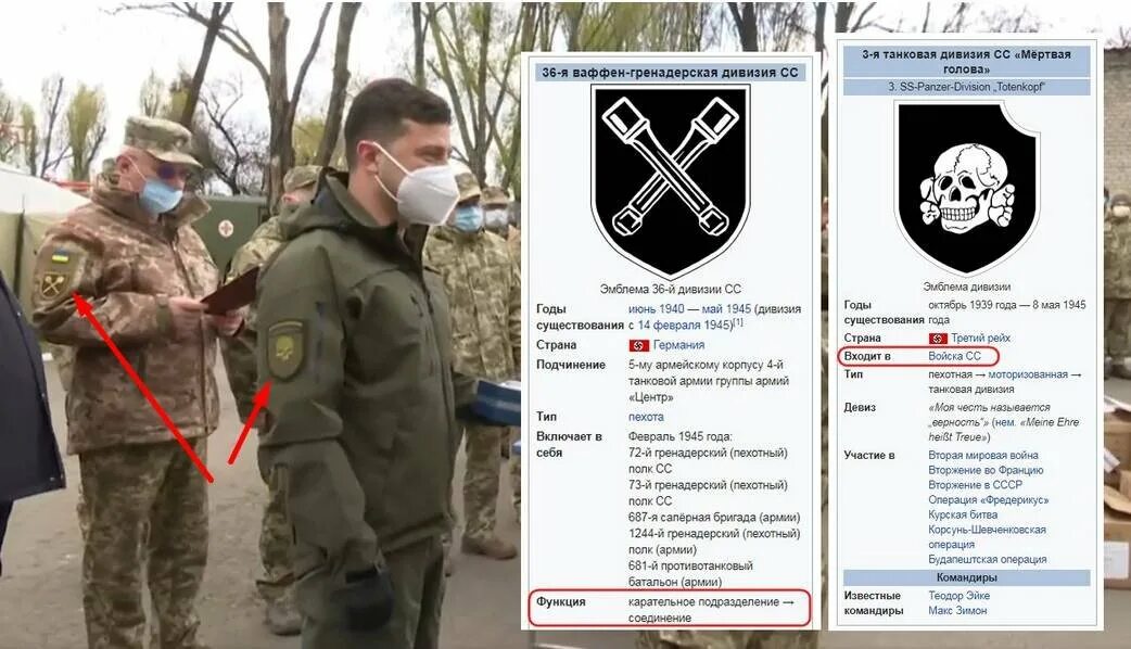 Нато коррупция. Фашистский символ у украинских военных.