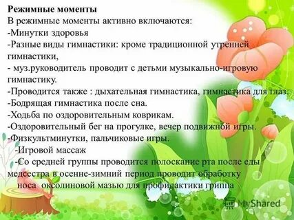 Ясельная программа детского сада