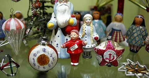 История советских елочных игрушек